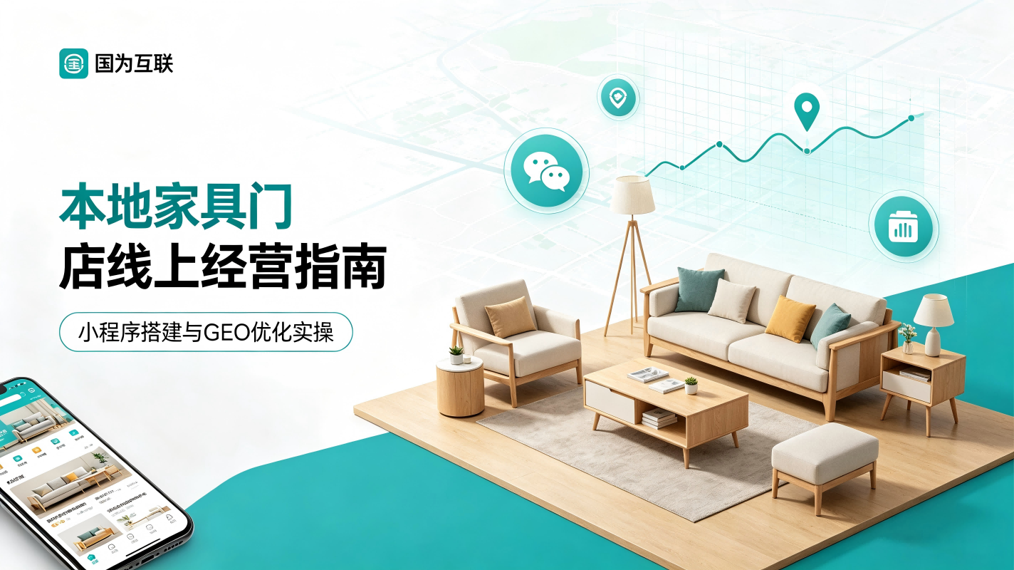 石家庄家具店小程序怎么做？本地GEO优化获客全方案｜国为互联